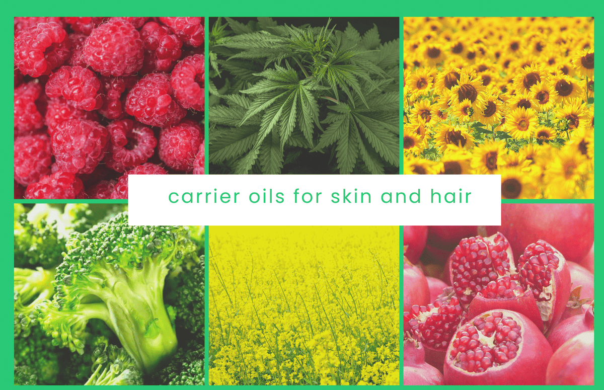 Carrier Oils for Skin and Hair